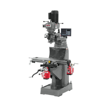 JET 8x36 Vertical Milling Machine with Newall DP700 DRO - Image 1
