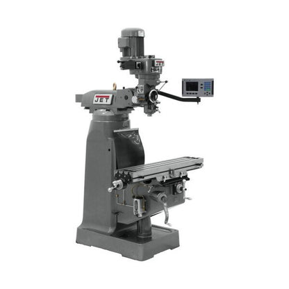 JET 9 x 42 Step Pulley Vertical Milling Machine with ACU-RITE 203 DRO - Image 3