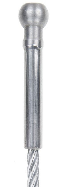 Crimp-On Ball Shanks for Wire Rope - Carbon Steel - Image 1