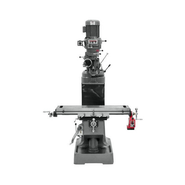 JET 9x42 Vertical Milling Machine with Newall DP500 DRO & Power Feed - Image 2