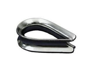 AN 100 Zinc Plated Thimbles for Wire Rope, Made in USA - Image 1