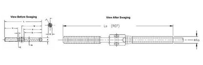 Studs MS21259 Stainless Steel Military Spec Threaded Studs - Image 2