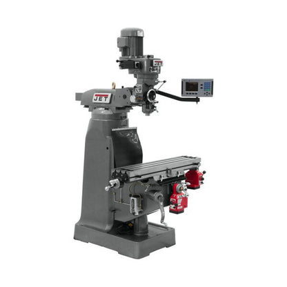 JET 9x42 Vertical Milling Machine with ACU-RITE 203 DRO & Power Feed - Image 2