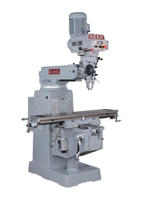 ACER E-mill 3VK Milling Machine, 10 x 50 Inch - Image 1
