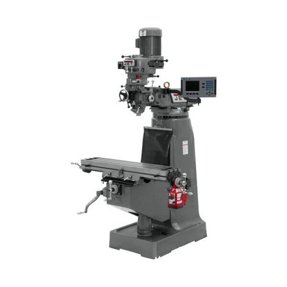 JET 9x42 Step Pulley Vertical Milling Machine with 2-Axis ACU-RITE 203 DRO - Image 3