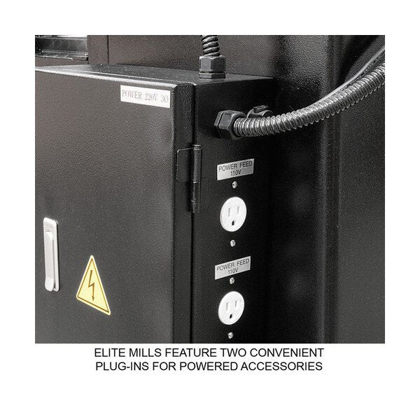 JET Elite Variable Speed Mill Machine with 3-Axis DRO & Power Feed - Image 4