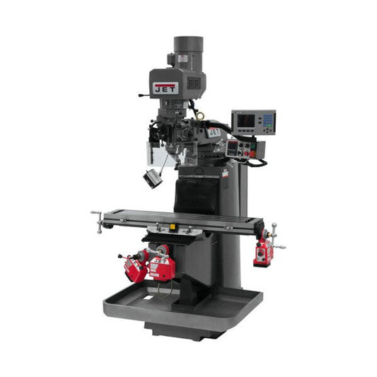 JET JTM-949EVS Milling Machine with 3-Axis DRO and Power Feed - Image 1