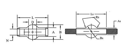 MS20663 Stainless Steel Double Shank Balls for Wire Rope, Mil Spec Compliant - Image 2