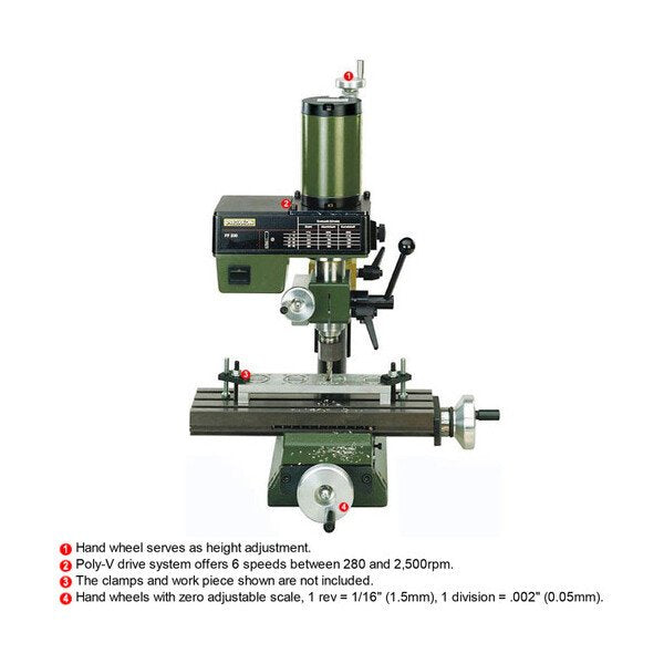 Proxxon FF 230 Micro Milling Machine - Image 4