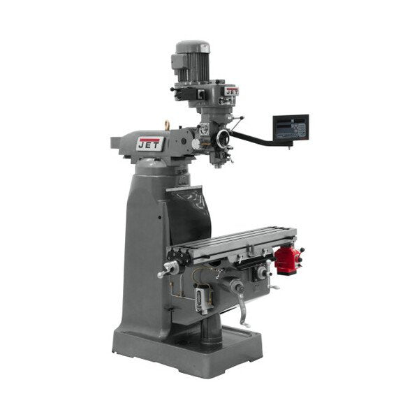 JET 9 x 42 Vertical Milling Machine with Newall DP700 DRO - Image 2