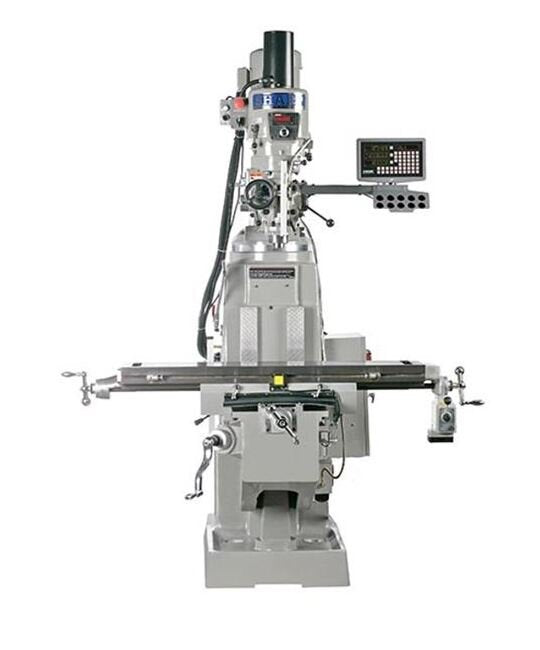 Sharp Industries 10 x 50 Vertical Knee Mill with 3 Axis DRO - Image 1