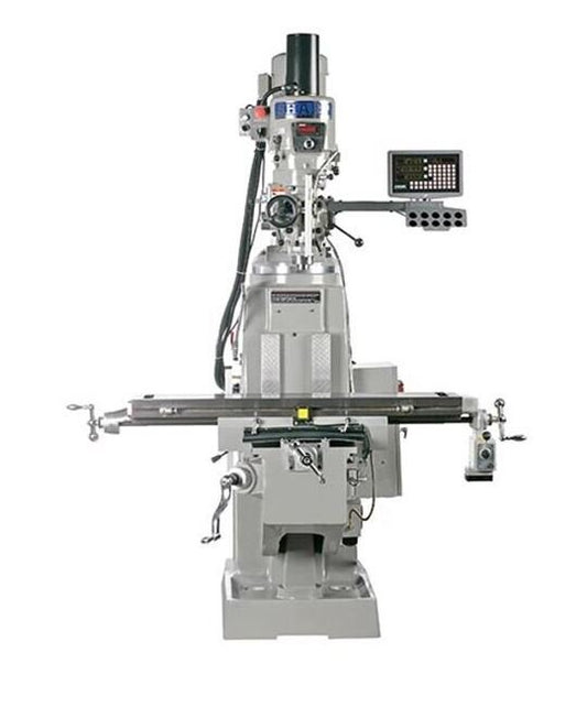 Sharp Industries 10 x 50 Vertical Knee Mill with 3 Axis DRO - Image 1