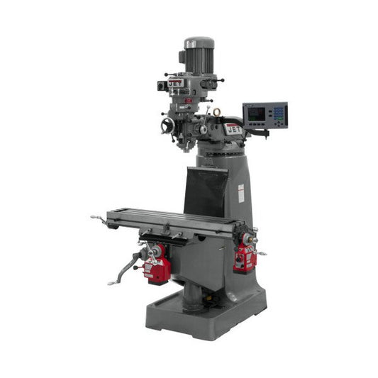 JET 9x42 Vertical Milling Machine with ACU-RITE 203 DRO & Power Feed - Image 1