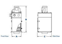 Donaldson® Torit® MM 500 Mini-Mist Collector with HEPA Filter - 300 ft³/min