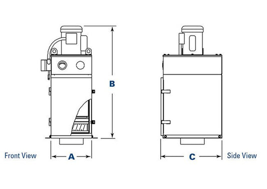 Donaldson® Torit® MM 500 Mini-Mist Collector with HEPA Filter - 300 ft³/min - Image 1