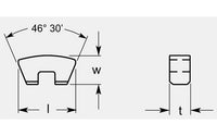 Ultra-Fine Tungsten Carbide Shaped Plates