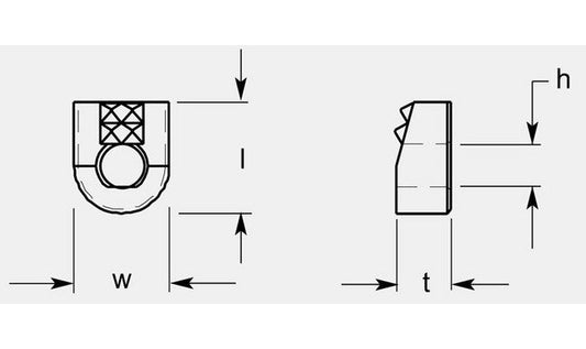 Heavy-Duty Gripper Style with Hole Set, 0.318 / 0.326 in - Image 1