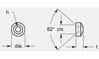 Round Special Hole Countersink 0.389/0.395 in