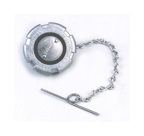 2" Vented Aluminum Diesel Cap for Vehicles - Image 1