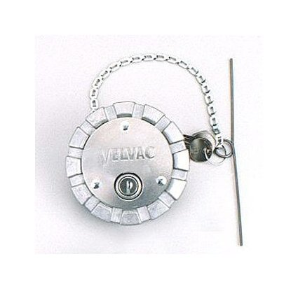 3" Vented Diesel Female Cap with Locking Feature - Image 1