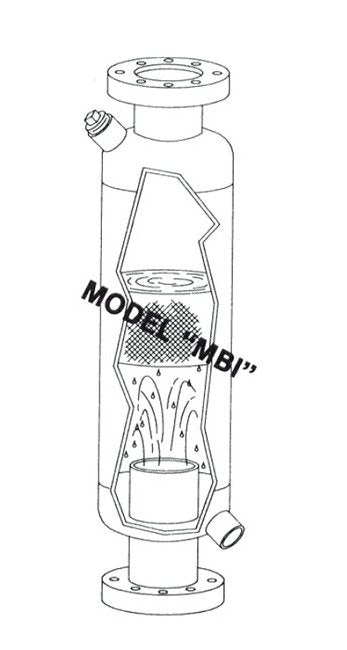 Model MBI 10 Inch (in) Diameter Mist Separator - Image 1