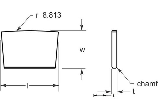 Ultra-Met Wear Tile Cutting Tool Insets - Image 1