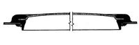 Heavy-Duty 12" Dia. Skylight for Trucks, Trailers, Vans