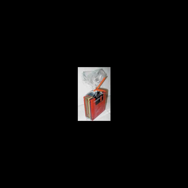 Paper Covered Twist Ties - 10 in, 2000 Bags/Box - Image 1