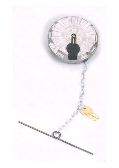 4" Locking Diesel Cap for Fuel Tanks - Image 1