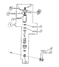 Diamond Needle Corp. Cylinder Presser Bar Spring Housing