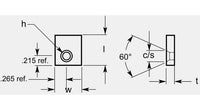 Tungsten Carbide Offset Hole & Countersink Set