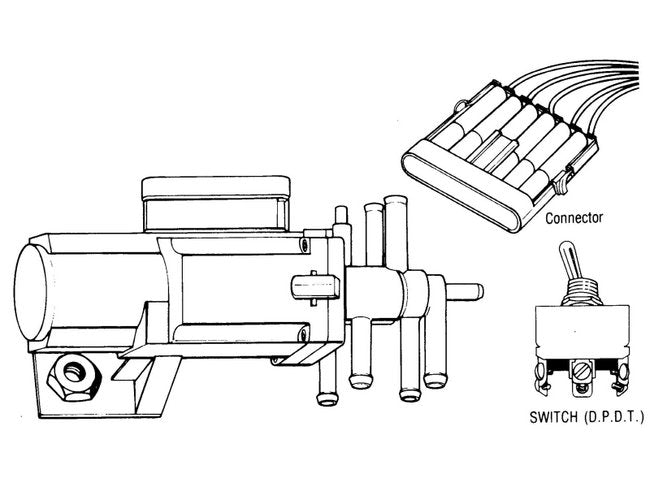 Motor Driven Selector Valve - 6 Port Kit - Image 2