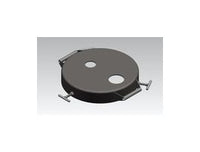 Grovhac 5 Gallon Stainless Steel Cover with Inspection Port and Tube Assembly