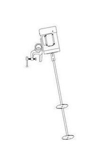 Grovhac Series 44 C-Clamp Mount Mixer