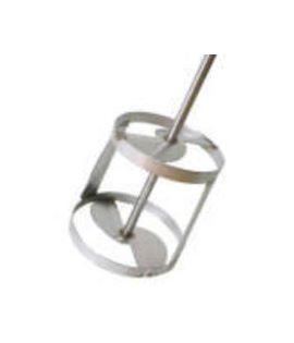 304 Stainless Steel LM Jiffy Mixing Blade, Pint - Image 1