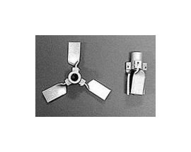 316 Stainless Steel Collapsible 3-Blade Turbine (Left Hand) - Industrial Grade Mixer Blade - Image 1