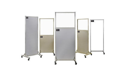 Lead Radiation Shielding Mobile Barrier - 48x72in Full Opaque - Image 1