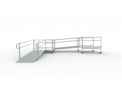 Handi-RampÂ® EZ AccessÂ® PathwayÂ® 3G 5x5 Modular Ramp Platforms - Image 2