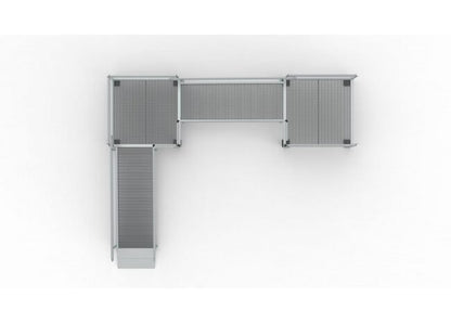 Handi-RampÂ® EZ AccessÂ® PathwayÂ® 3G 5x5 Modular Ramp Platforms - Image 1