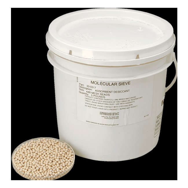 140 Kilogram (kg) Size and 10A (Type 13X) Molecular Sieve Bead - Image 3