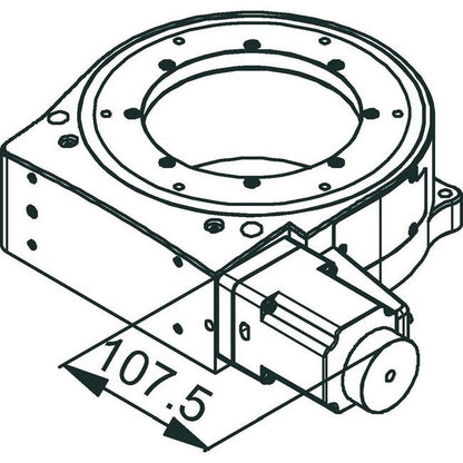 PRS-200 Precision Motorized Rotary Table - Image 4