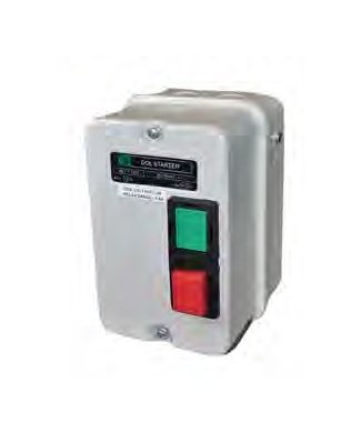 Direct-On-Line Sheet Steel Motor Starter, 1.00-1.60A Overload Relay, 0.5-2 HP - Image 1