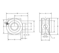 Timken Type E Heavy Duty Wide Slot Take Up Units