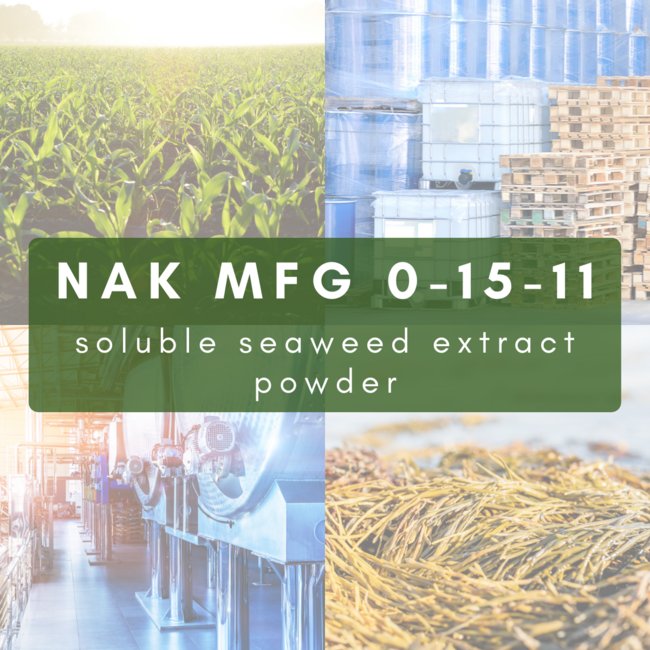 NAK MFG 0-15-11 Soluble Seaweed Fertilizer Powder - Image 1