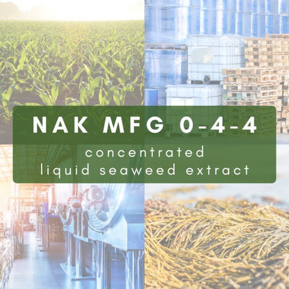 NAK MFG Liquid Seaweed Fertilizer 0-4-4 Concentrate - Image 2