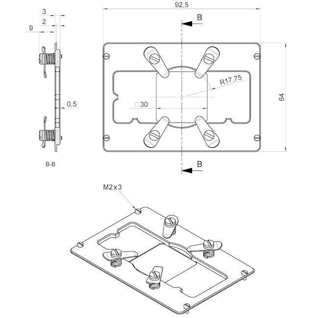 PInano XYZ Piezo Nanopositioning System for Microscopy - Image 2