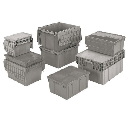 FliPak™ 12.8 Inch Red Nesting Container - Image 1