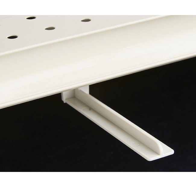 Black Magnetic Under-Shelf Bracket - L-Style - Image 1