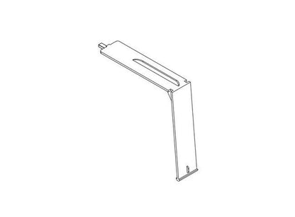 Beige Perforated Shelf-Top Bracket - Image 2