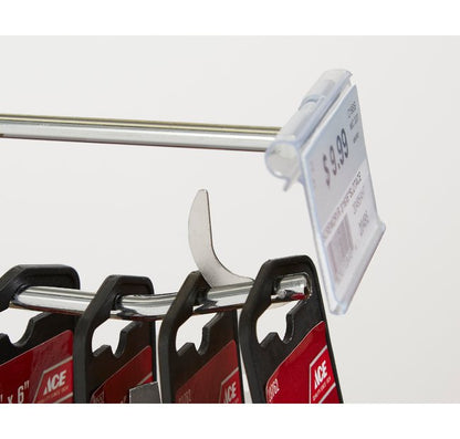 10" Stem Length Take-One Metal Hook with T-Scan Bar - Loss Prevention Security Hook - Image 2